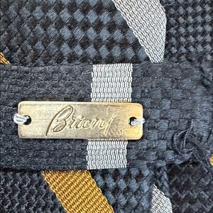 Brioni Blue and Black Tie and many other brands